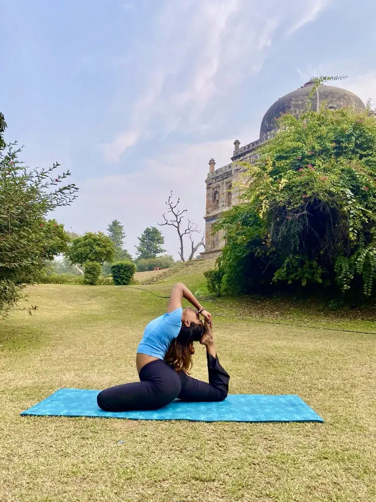 Yoga day in Delhi